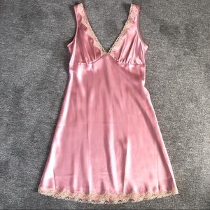 Victoria’s Secret Pink Satin Slip Dress/Nightwear